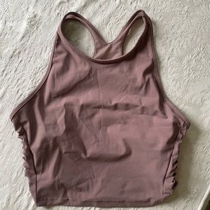 ALO Yoga Mauve Crop Top